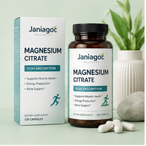 Janiagoc Magnesium Citrate 400 mg - 120 Capsules