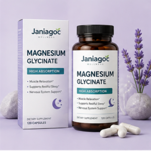 Janiagoc Magnesium Glycinate 200 mg - 120 Capsules